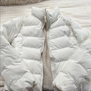 Women's White Puffer Jacket